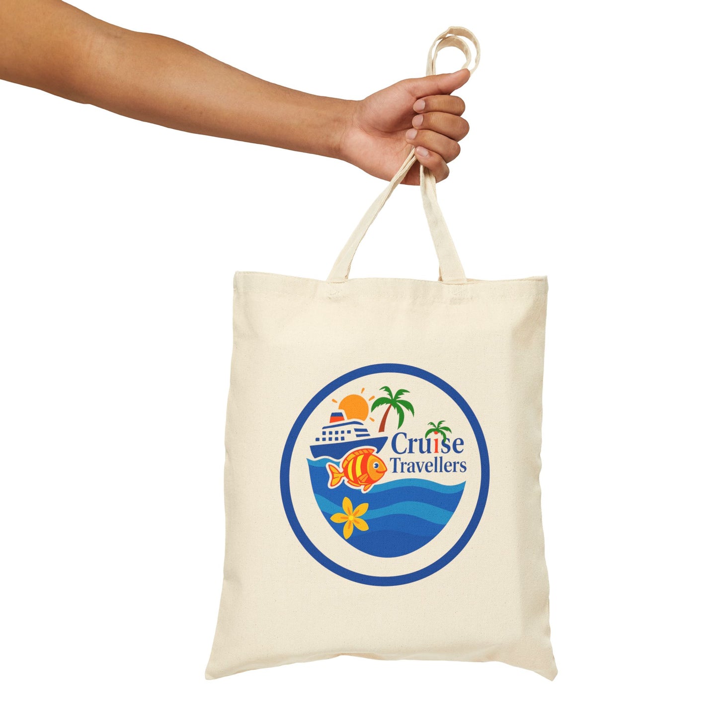 Cruise Travel Tote Bag - Sea the World | Beach Bag, Shopping Tote, Eco-Friendly Accessory, Gift for Travelers, Vacation Essentials
