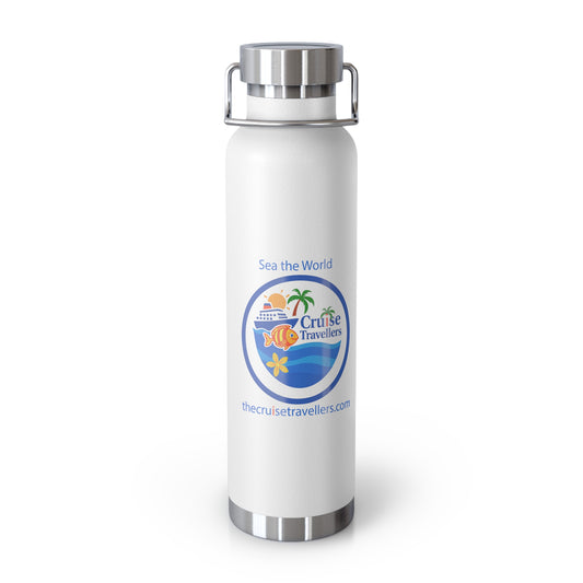 Copy of Cruise-Ready Copper Insulated Bottle, Travel Mug, Gift for Travelers, Adventure Hydration, Unique Cruise Souvenir